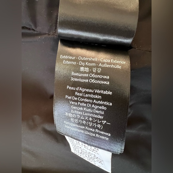 $1290 Mackage Womens SABINA Leather Biker Jacket with Cinch Belt  Cream - Picture 8 of 8